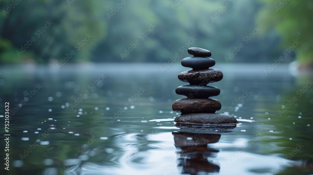 peace found in a quiet walk in nature, where wellness encompasses both physical and mental well-being